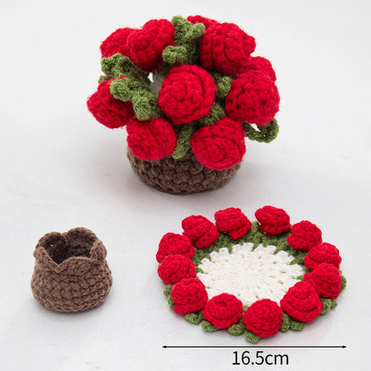 Handmade Flower Cupmat