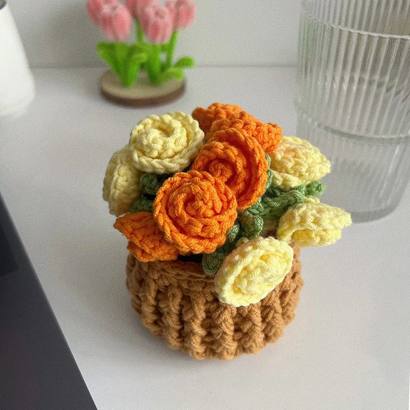 Handmade Flower Cupmat