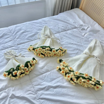 Handmade Flower Bouquet Blanket